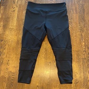 Zyia Moto mesh leggings size 20